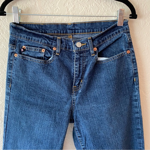 Vintage Ralph Lauren Stretch Saturday Bootcut Jeans Size 6x32 Denim Flare - Picture 2 of 13